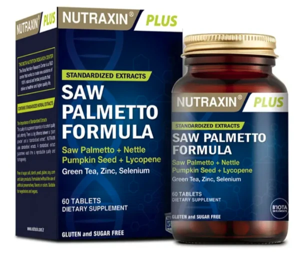 Nutraxin Saw Palmetto Formula 60 Tablet ürün görseli 1