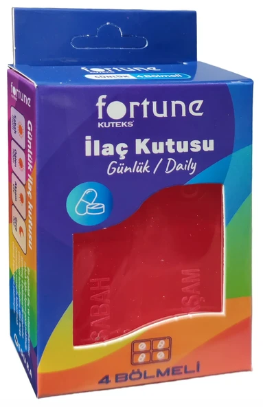 Fortune Günlük İlaç Kutusu ürün görseli 1