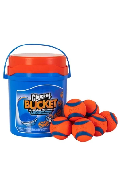Chuckit! Bucket Dayanıklı Köpek Oyun Topu 8 Adet ürün görseli 1
