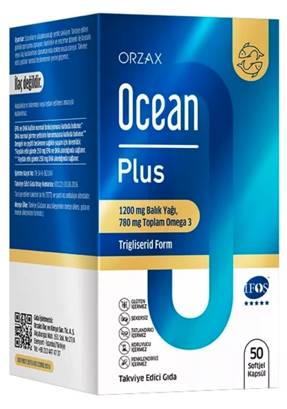 Ocean Plus 1200 mg 50 Kapsül ürün görseli 1
