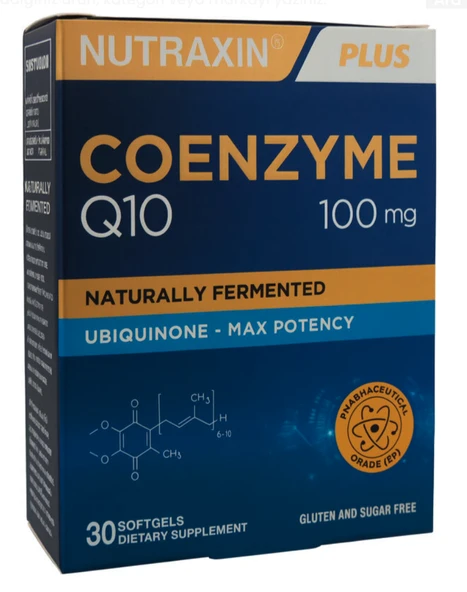 Nutraxin COQ-10 100 mg 30 Softgel ürün görseli 1