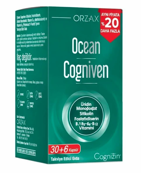 Ocean Cogniven 30+6 Kapsül ürün görseli 1