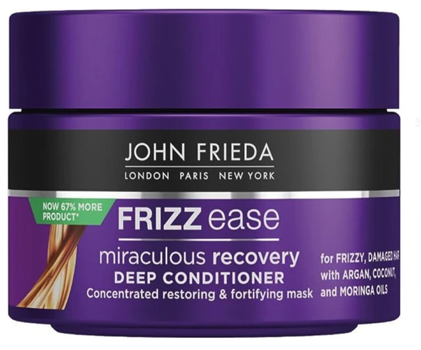 John Frieda Frizz Ease Miraculous Recovery Conditioner 250 ml ürün görseli 1