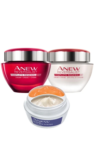 Anew Reversalist Gece Gündüz Yüz Kremi ve Lift İkili Göz Çevresi Bakım Paketi ürün görseli 1