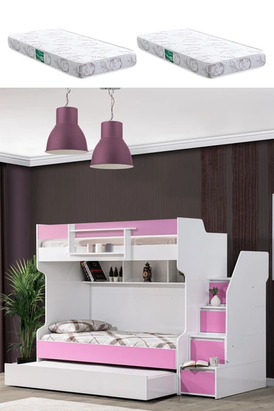 Ranza, Cesur Yavrulu Ranza - Pembe 2 Adet Comfort Yatak ürün görseli 1