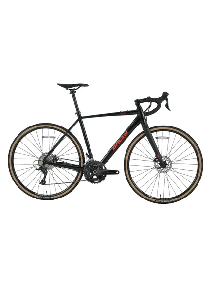 BİSAN ALL TRAIL GRX400 ERKEK YARIŞ BİSİKLETİ 500H HD 28 JANT 20 VİTES MAT SİYAH KIRMIZI ürün görseli 1