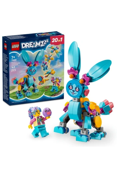 LEGO  DREAMZzz Bunchu’nun Yaratıcı Hayvan Maceraları 71488 - 7 Yaş ve Üzeri Yapım Seti (143 Parça) ürün görseli 1