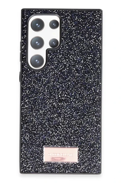 Onegif Samsung Galaxy S24 Ultra Bright Simli Kapak - Siyah ürün görseli 1