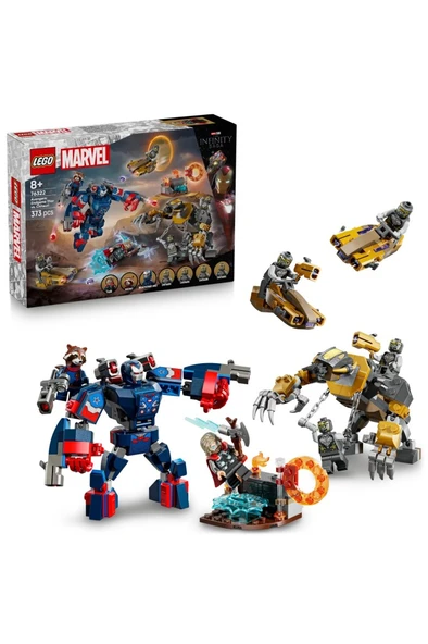 LEGO ® ǀ Marvel Avengers: Endgame Thor, Chitauri'ye Karşı 76322 - 8+ Oyuncak Yapım Seti (373P) ürün görseli 1