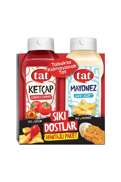 TAT SIKI DOSTLAR 1210G TAT (KET650G+MAY560G) ürün görseli 1