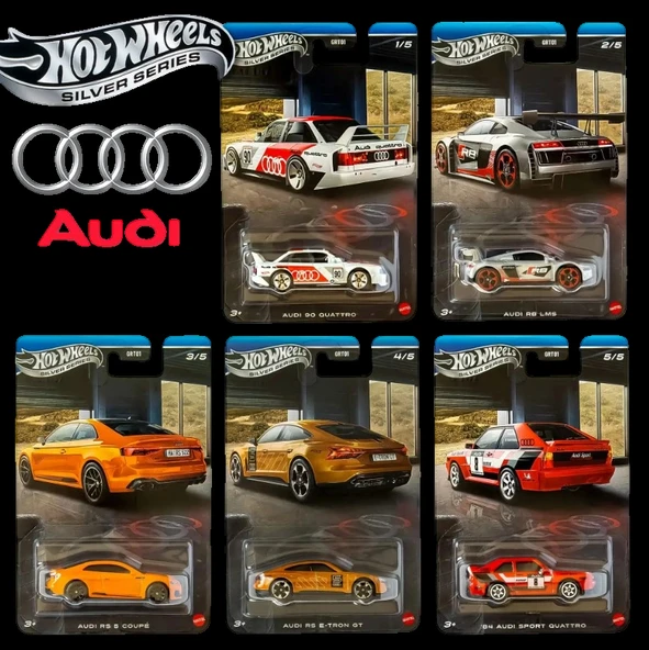 Hot Wheels Silver Series Audi Set - GRT01 - 979Q ürün görseli 1