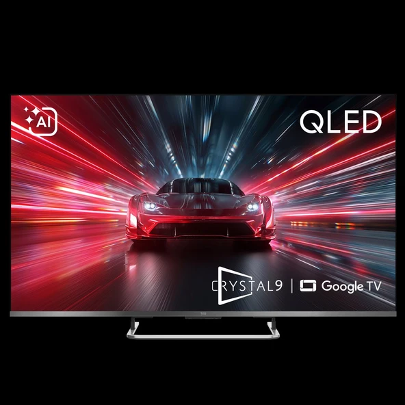 BEKO Crystal 9 AI QLED 144Hz VRR 65" 4K UHD Google TV - B 965 C AI Smart TV ürün görseli 1