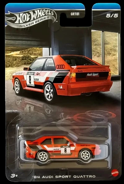 Hot Wheels Silver Series Audi Set - GRT01 - 979Q - Resim 6