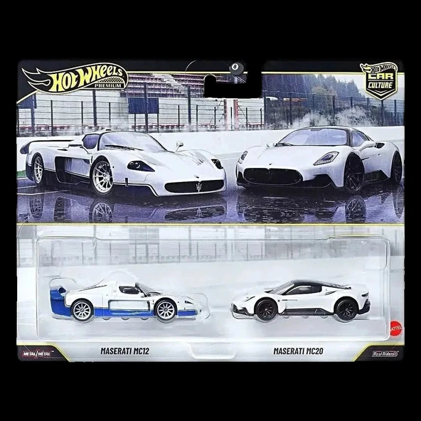 Hot Wheels Premium Car Culture Maserati MC12 ve Maserati MC20 ürün görseli 1