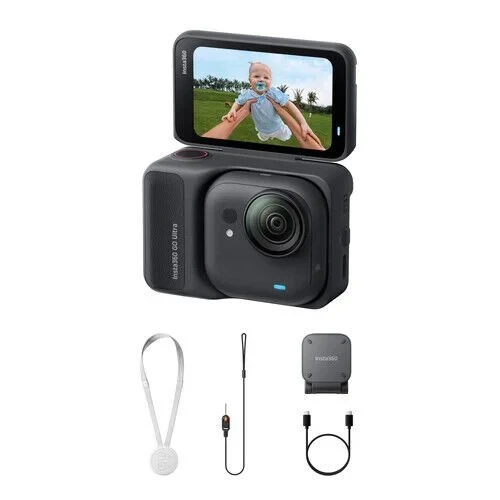 Insta360 GO Ultra Standard Bundle (Midnight Black) - Resim 7