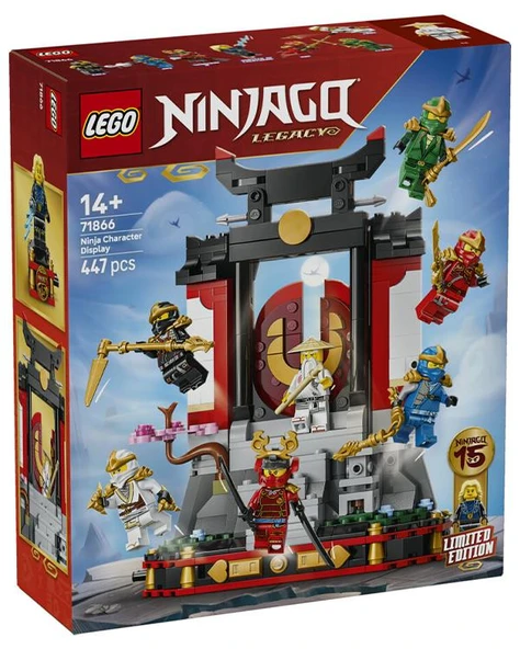 Lego Ninjago Ninja Karakteri Sergileme Modeli 15. Yıl Dönümü 71866 ürün görseli 1