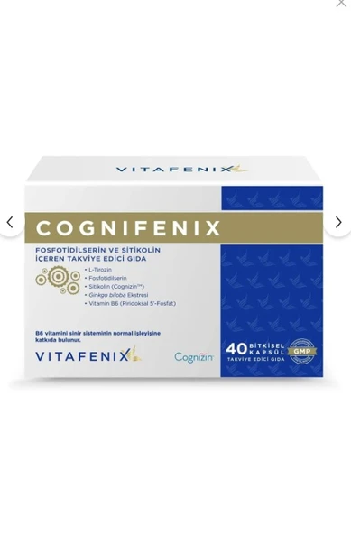 Vitafenix Cognifenix Fosfotidilserin ve Sitikolin ürün görseli 1