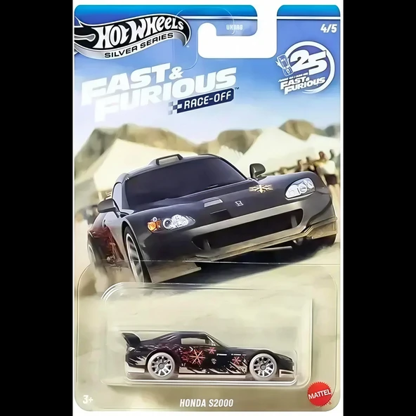 Hot Wheels Silver Series Fast & Furious Honda S200 - HNR88-JKX18 ürün görseli 1