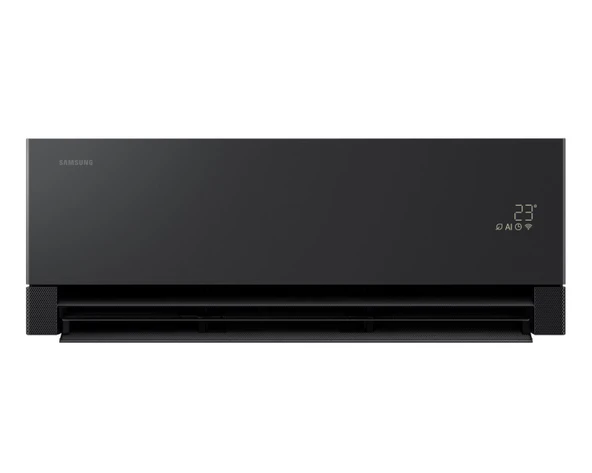 Samsung Bespoke AI WindFree Pro Black AR70H12CACB/SK 12000 BTU A++ Duvar Tipi Klima ürün görseli 1