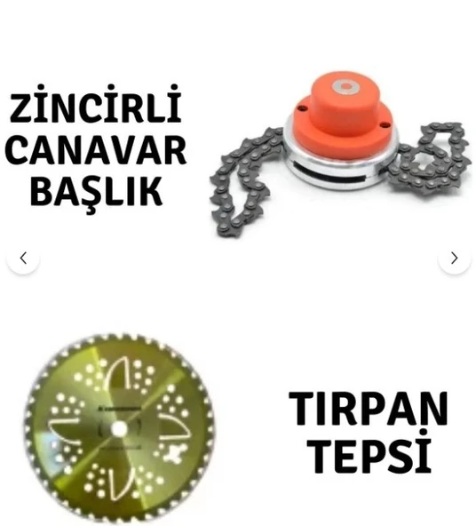 Rapco Motorlu Tırpan Rapco Zincirli Canavar Başlık ve Kawashima Tırpan Tepsisi ürün görseli 1