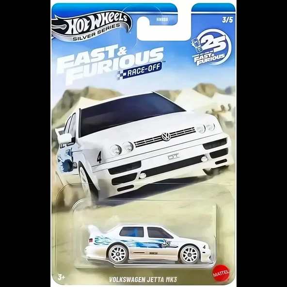 Hot Wheels Silver Series Fast & Furious Volkswagen Jetta MK3 - HNR88-JKX17 ürün görseli 1