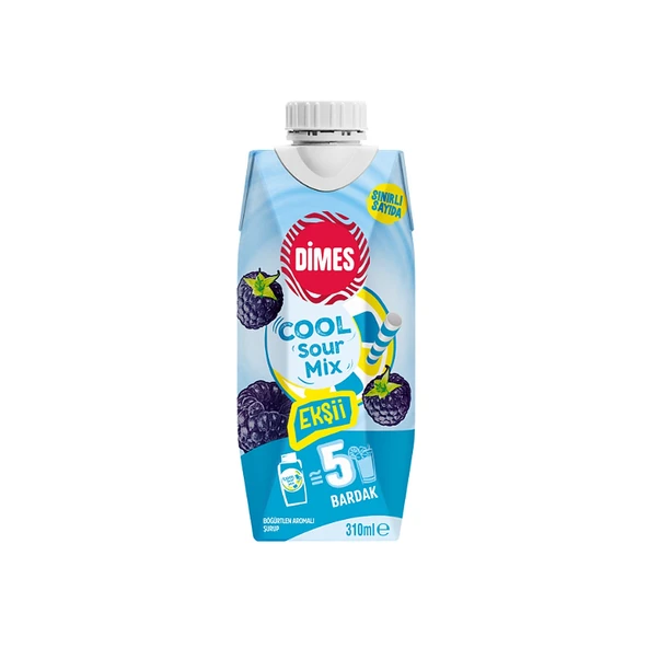 Dimes Cool Lime 310 ml 4 Çeşit Karma Paket - Resim 5