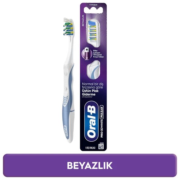ORAL B D F 3D WHITE PULSAR SOFT ürün görseli 1