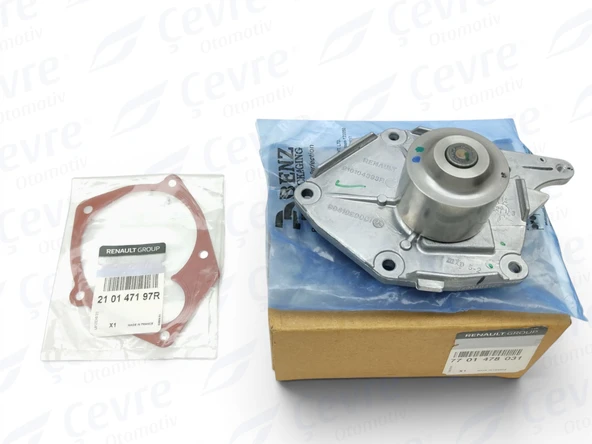 Renault 1.5 dCi Devirdaim Su Pompası Clio Fluence Symbol Megane Duster - 7701478031 - 210104393R ürün görseli 1