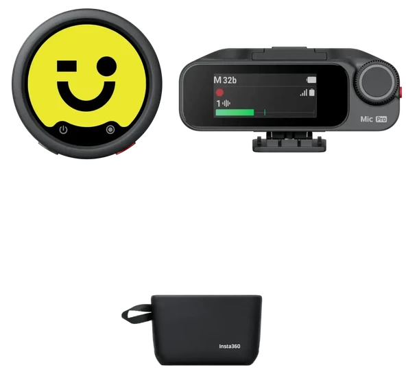 Insta360 Mic Pro Kablosuz Mikrofon Seti (1TX + 1RX) ürün görseli 1