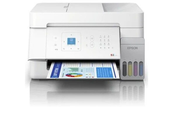 Epson EcoTank L5396 Wi-Fi + Tarayıcı + Fotokopi + Faks Renkli Çok Fonksiyonlu Tanklı Mürekkep Püskürtmeli Yazıcı C11CL59406 ürün görseli 1