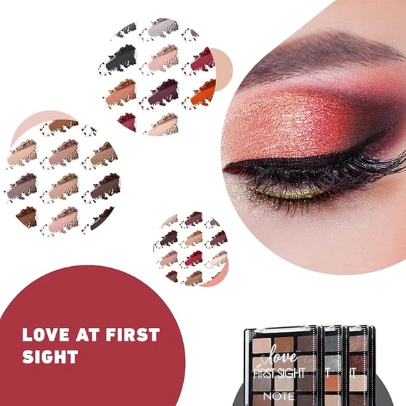 Note Cosmetics Love at First Sight 202 Far Paleti - Resim 4
