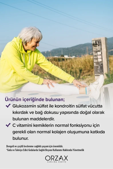 Orzax Cosakondrin Plus 90 Tablet - Resim 4