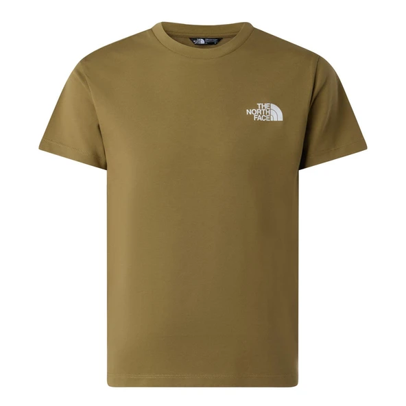The North Face TEEN SIMPLE DOME REGULAR SS TEE Genç Çocuk Tişörtü NF0A87T42EL1 ürün görseli 1