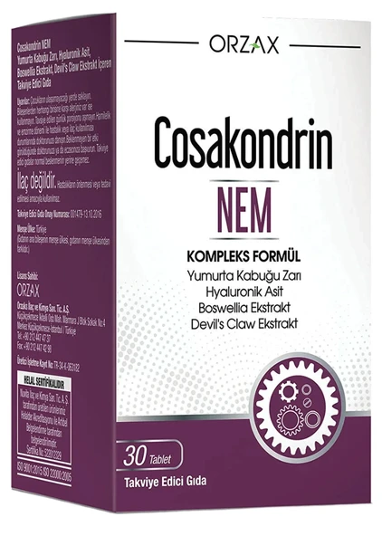Cosakondrin Nem 30 Tablet ürün görseli 1