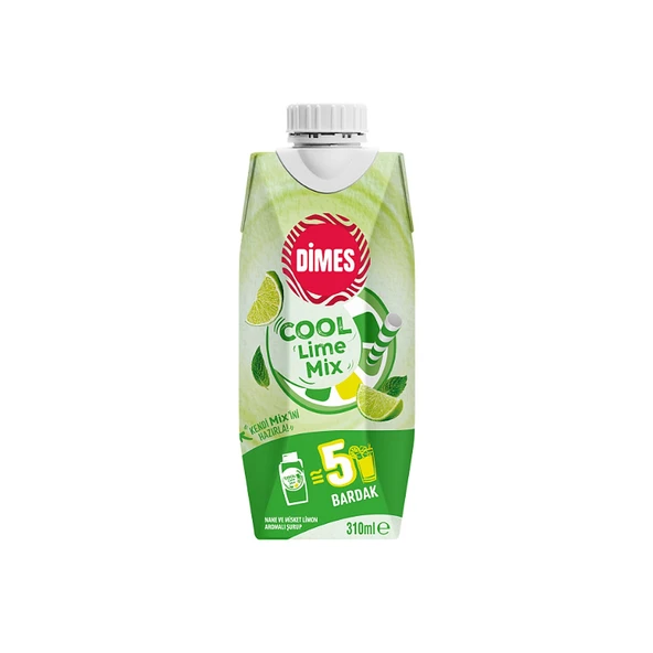 Dimes Cool Lime 310 ml 4 Çeşit Karma Paket - Resim 2