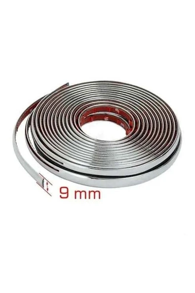 Krom Nikelaj Şerit 9 Mm 3 Metre ürün görseli 1