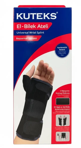 Kuteks El Bilek Ateli Neopren - Başparmak Destekli Çift Taraflı ürün görseli 1