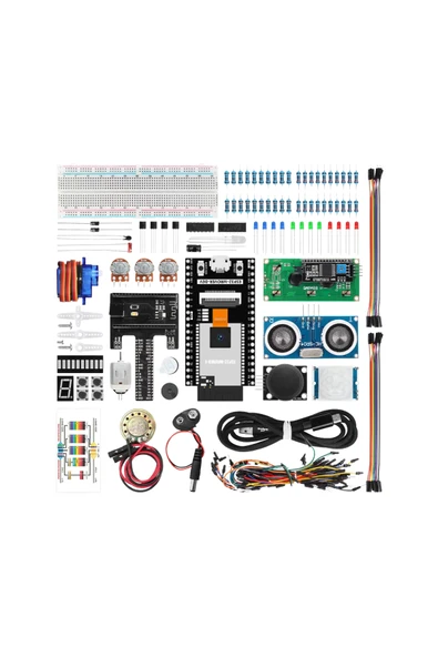 Arduino Projesi için ESP32 Kameralı Geliştirme Kiti 91 Parça Set ürün görseli 1