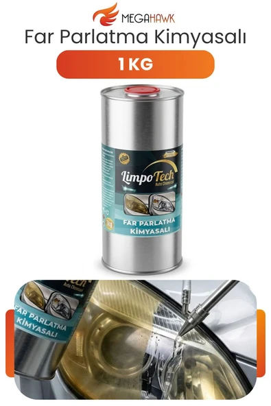 Far Parlatma Kimyasalı 1 Kg Far Temizleyici Sararma Giderici Parlatıcı ürün görseli 1