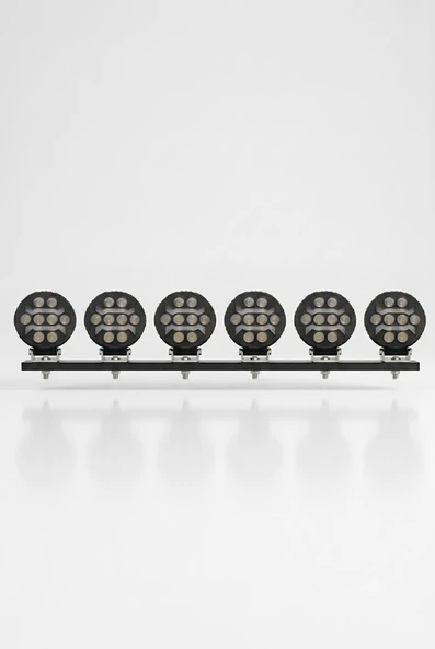 Çalışma Lambası Plastik Kare 6'lı Led Bar ürün görseli 1