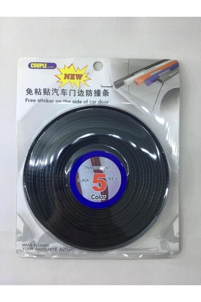 KAPI KORUMA FİTİLİ - 5 METRE - SİYAH ürün görseli 1