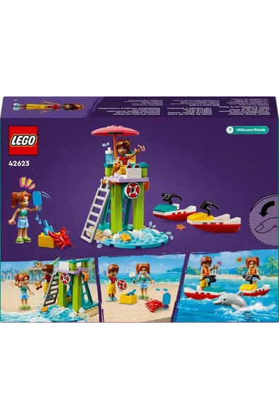 Lego 42623 Friends Plaj Su Motoru - Resim 9