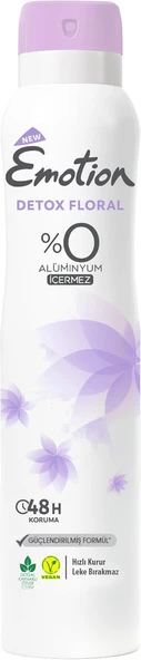 Emotion Detox Floral Kadın Sprey Deodorant 150 Ml ürün görseli 1