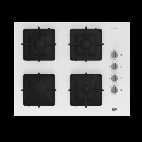 Beko BOCD K 6510 EB Gazlı Cam Tablalı Ocak ürün görseli 1