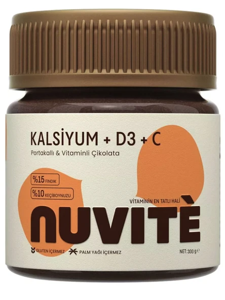 Nuvite C Vitaminli Çikolata Aromalı 300 gr ürün görseli 1