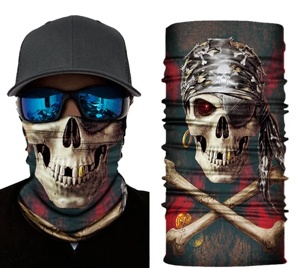 Motorcu Boyunluk Baf Buff Bandana 25x48 Cm Model 2 ürün görseli 1