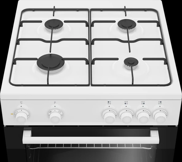 Beko BFE 400-1 B Ocaklı Fırın - Resim 4