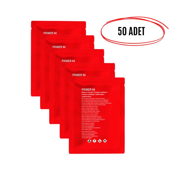 3m Primer 94 Bant Yapıştırıcı Arttırıcı Kuvvetlendirici Primer Mendil (50adet ) ürün görseli 1