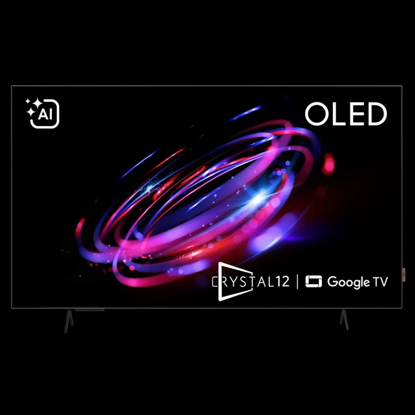 Beko Crystal 12 AI OLED 120 Hz 65" 4K UHD Google TV - B 1265 C AI Smart TV ürün görseli 1