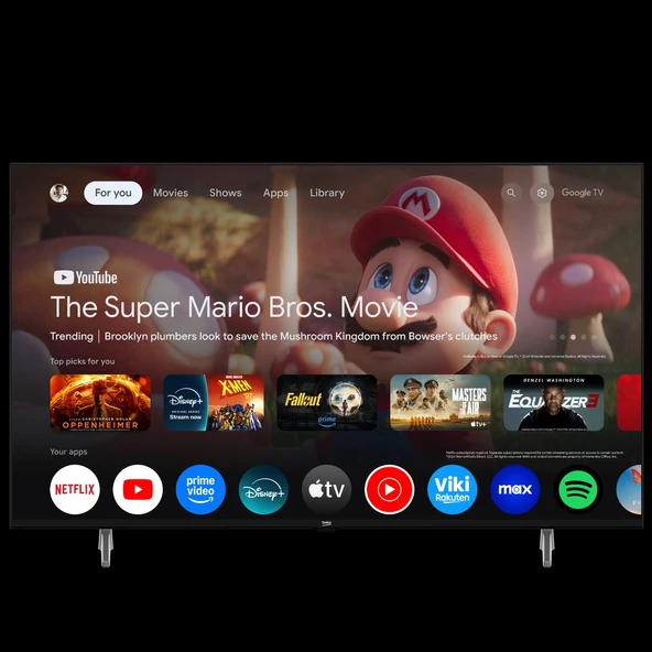 Beko Crystal 7 43" 4K UHD Google TV - B43 E 795 B Smart TV ürün görseli 1
